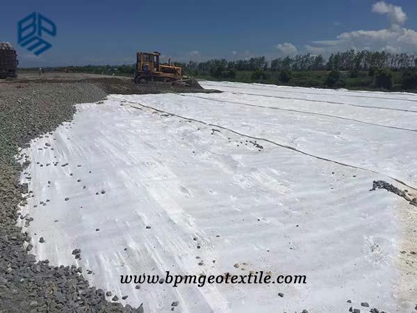 Pet Woven Geotextile Fabric Application