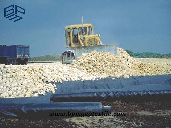 Polypropylene Woven Geotextile Fabric for Road Construction