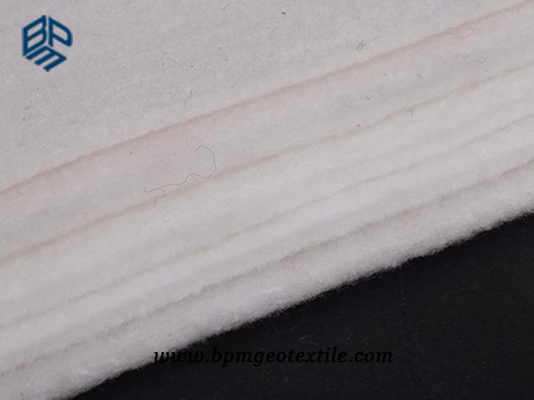 Short Staple Needled Punched NonWoven Geotextile Fabric