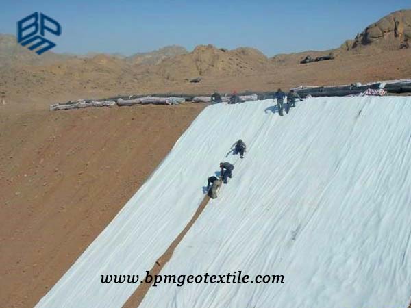 pet woven geotextile for road construction