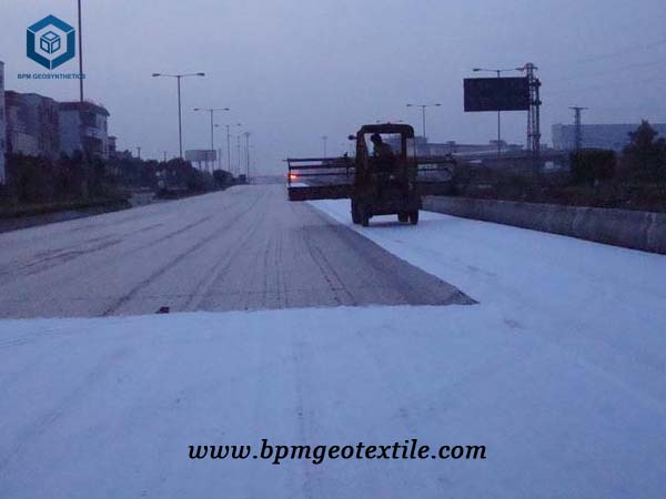 High Strength geotextile for Road Reinforcement in Korea