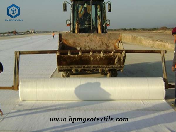 how to use geotextile about road construction