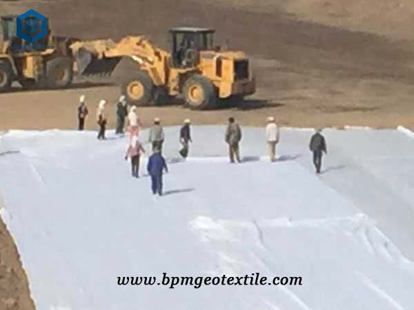 Nonwoven Geotextile Liner for Mine Tailing Pond Project