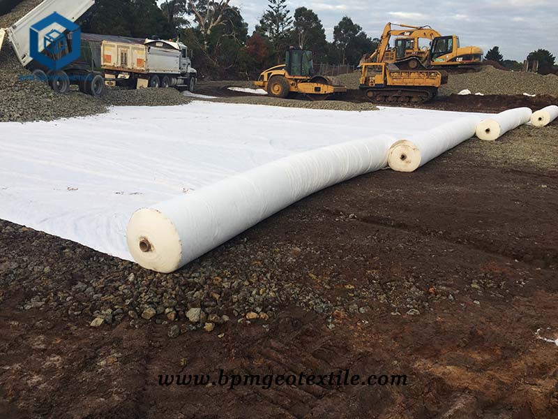 Non Woven Geotextile Membrane for Lead Zinc Ore Mine in North China