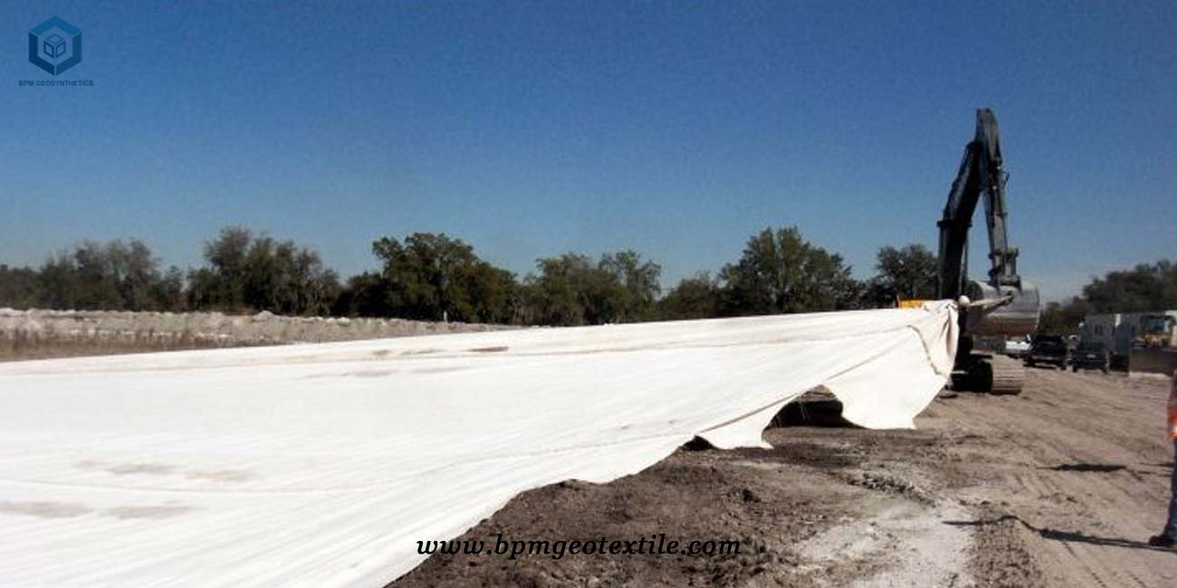 PET Woven Geotextile for Road Construction in Poland