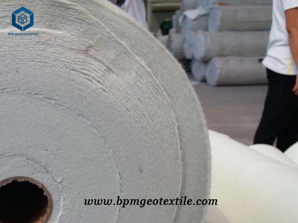 White Geotextile Fabric