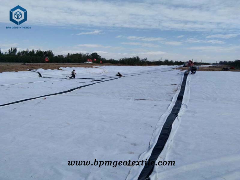 Non Woven Needle Punched Geotextile for Expressway Construction Project in Fujian