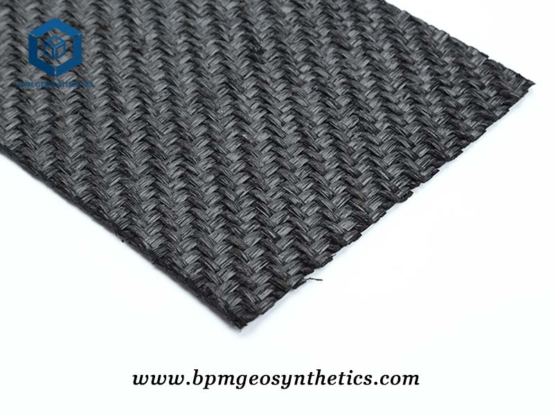PET Geotextile Woven Fabric for Highway Project in Indonesia