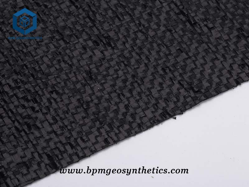 PET Woven Geotextile Fabric for Highway Project in Indonesia