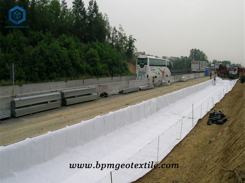 Polyester Filament Geotextile Membrane for Pavement Maintenance Project in Indonesia