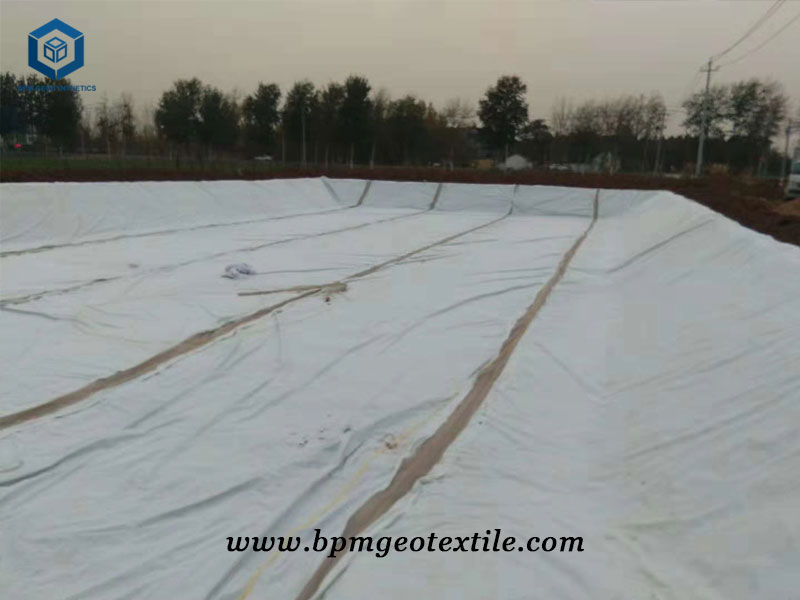 Non Woven Geotextile Filter Membrane for Landscape Project in Hangzhou
