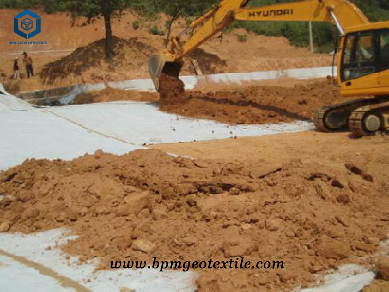 Geo Fabric Sheet for Salt Barrier in Tunisia