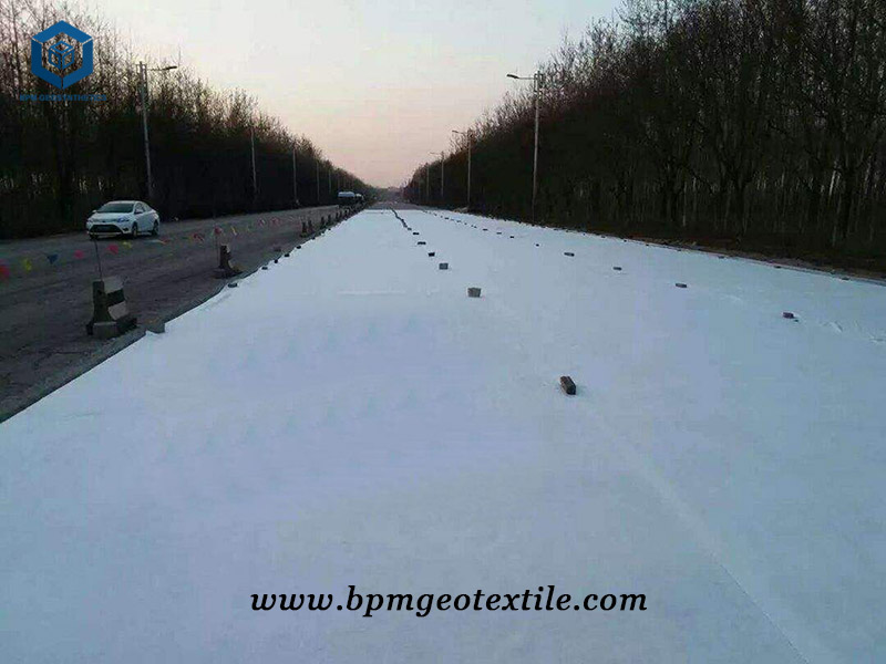 Nonwoven drainage geotextile for Subgrade Stabilization Project in Chile