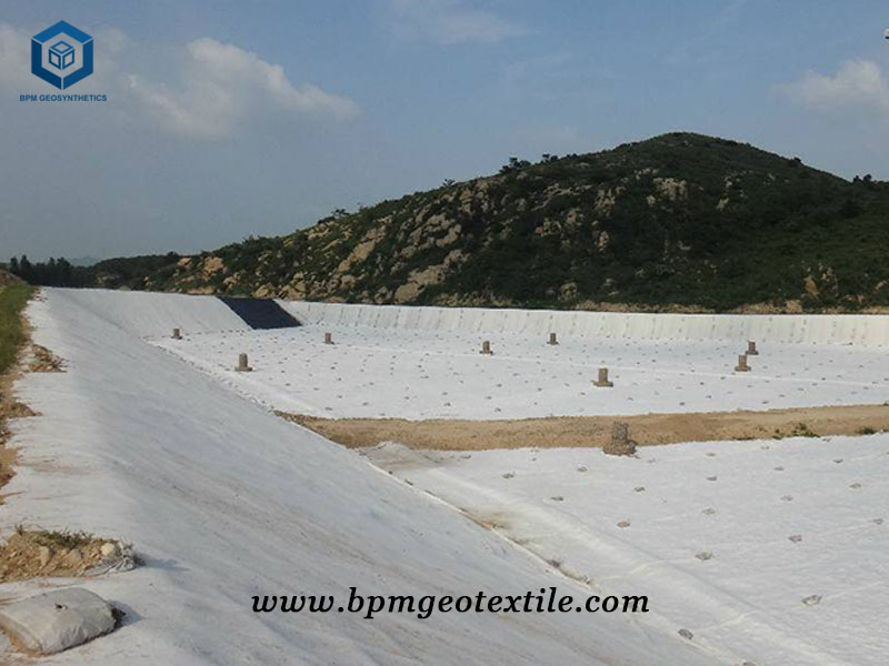 8 Oz Geotextile Fabric For Water Containment Pond in France