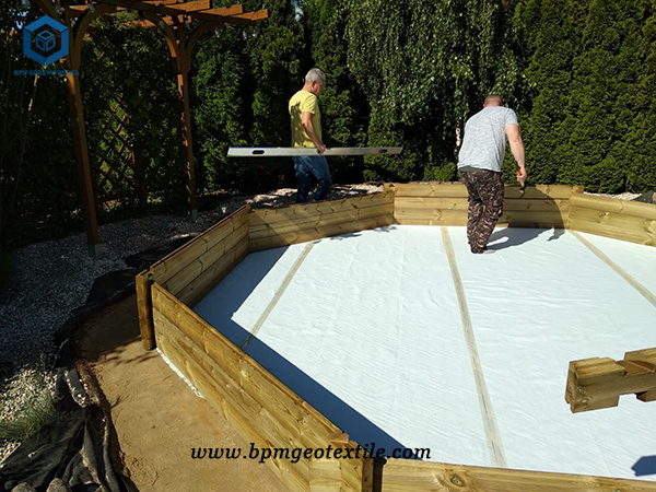 Geotextile Layer for Wooden Swimming Pools in Poland