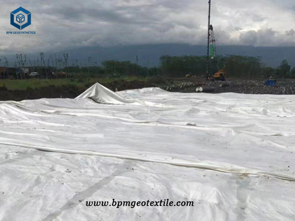 Permeable Geotextile Fabric for Road Construction Project in America