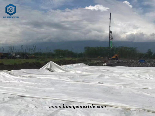 Soil stabilization fabric for Road Construction Project in Thailand