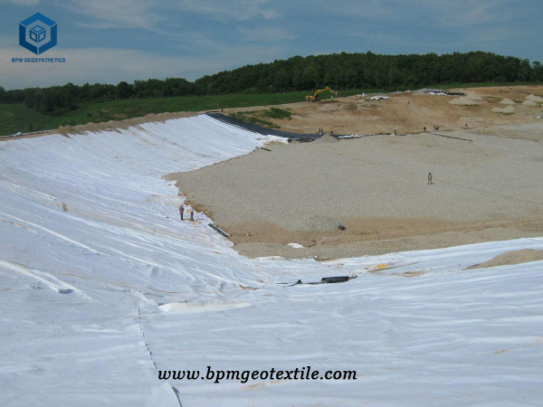 PP Non Woven Geotextile for Artificial Turf Project in Maldives