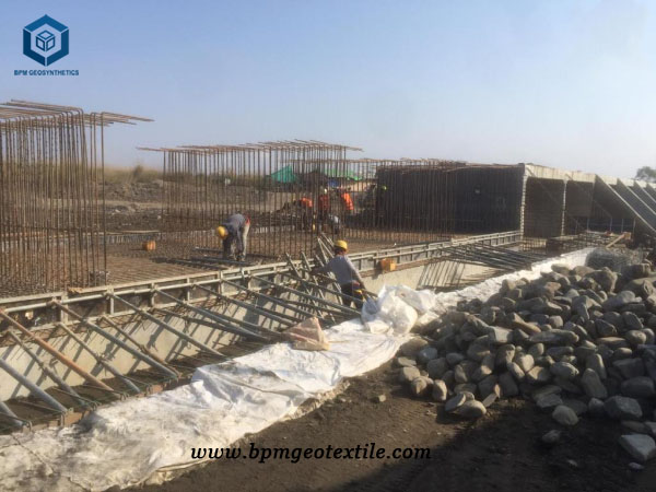 10 oz Non Woven Geotextile Fabric for Slope Protection in Myanmar