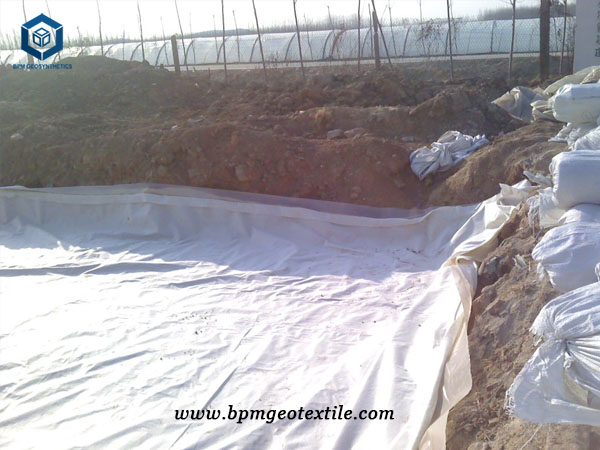Non Woven Geotextile Blanket for Soil Stabilization Project in Thailand