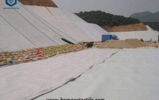 Geosynthetic Fabric for Ore Tailing project in Peru