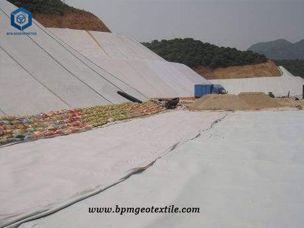 Geosynthetic Fabric for Ore Tailing project in Peru