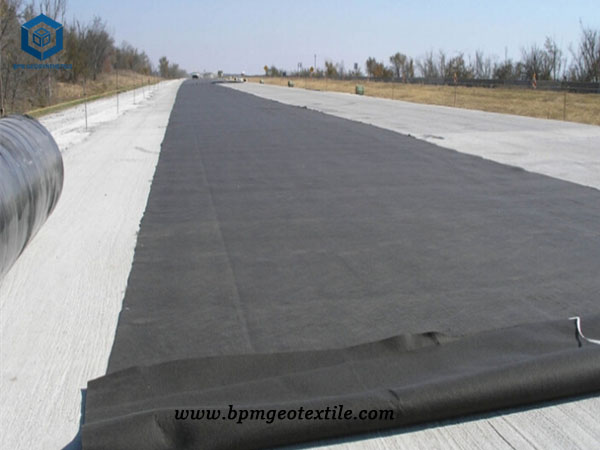 Black Non Woven Polypropylene Fabric for Road Construction in Thailand