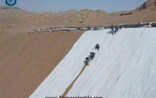 Polyester Geotextile Fabric for Slope Protection project in Indonesia