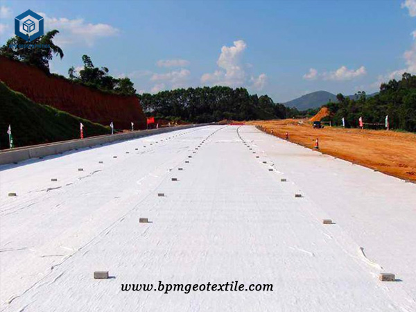 Needle Punched Geotextile Driveway Cloth for Road Construction in France