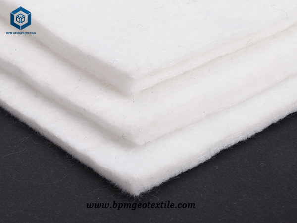 6 oz Non Woven Geotextile Fabric for Landfill Project in Indonesia