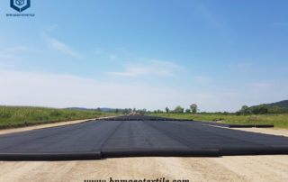 Filament Black Geotextile Fabric for Road Construction Project in Australia