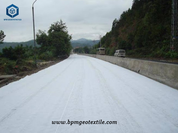 Non Woven Geotextile Driveway Fabric Underlayment for Road Construction