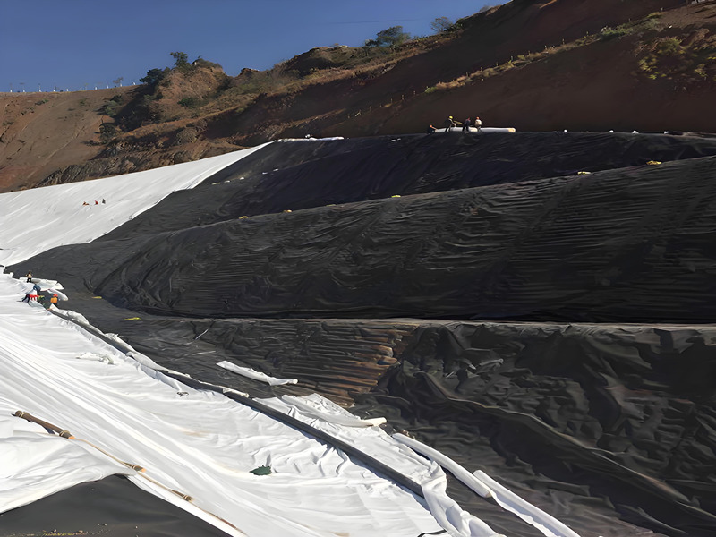 Filament Black Geotextile for Road Construction Project in Australia