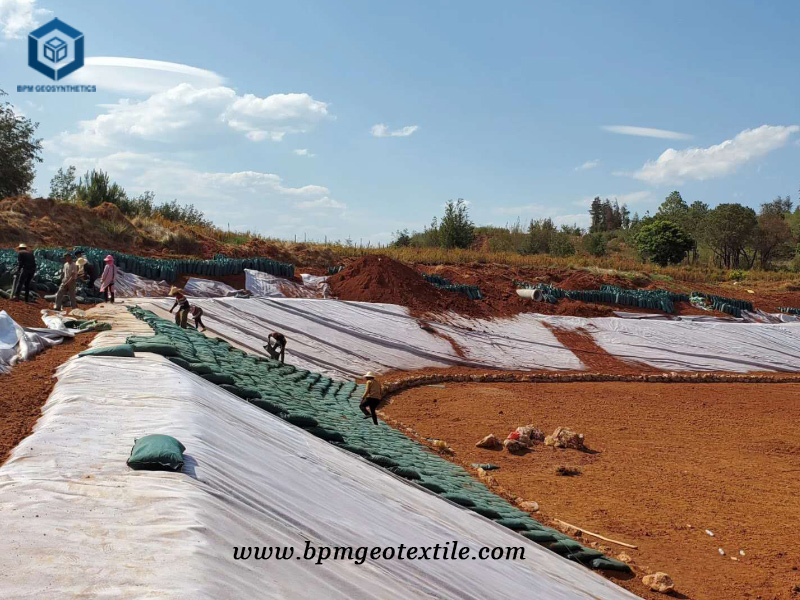 Geotextile Bag for Riverbank Protection Projects in Bangladesh
