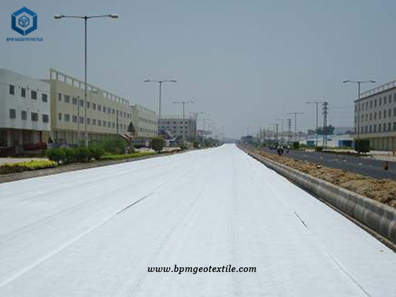 Filament Geotextile Driveway Liner Fabric for Road Construction Project in Thailand