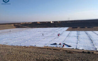 Needle Punched Polypropylene Geotextile for Landfill Project in Thailand