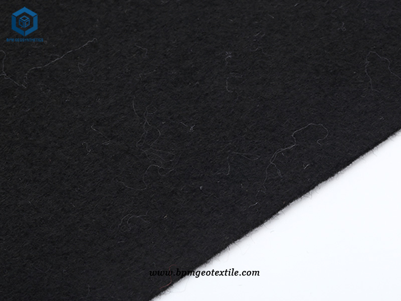 PP Short fiber Soil Retention Fabric for Road Construction Project in Canada