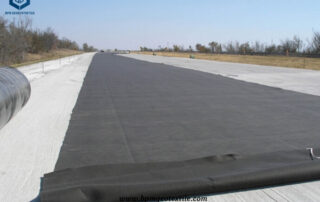 PP Short fiber Soil Retention Fabric for Road Construction in Canada