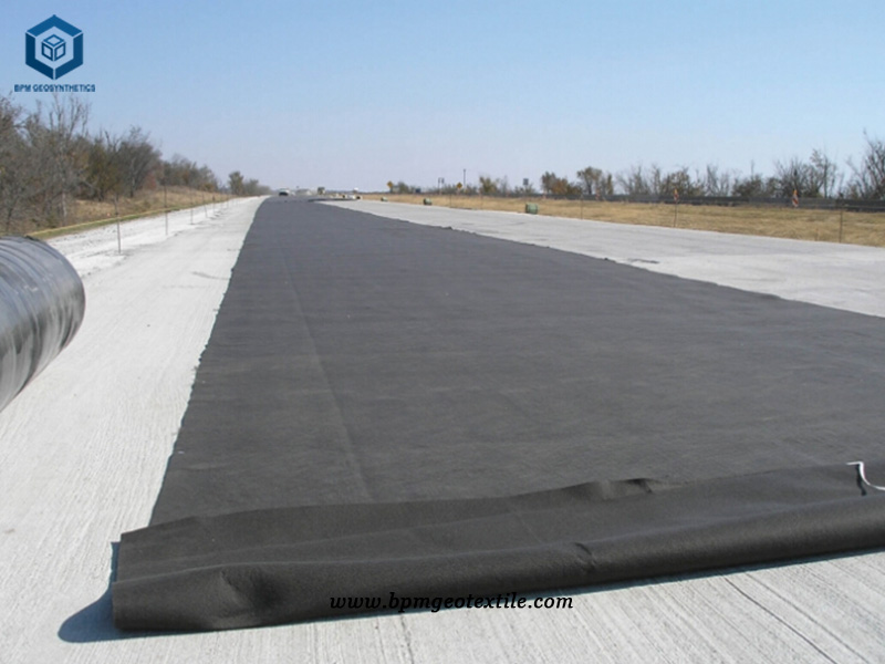 PP Short fiber Soil Retention Fabric for Road Construction in Canada