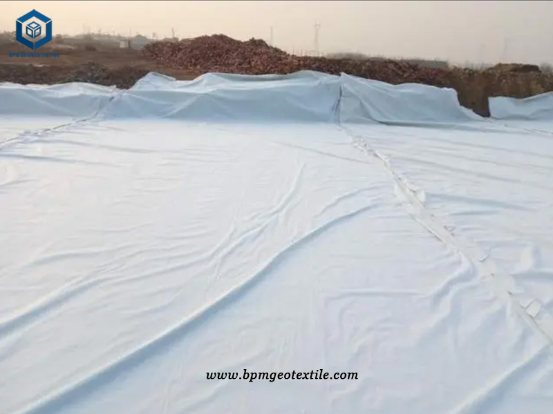 Non Woven Polyethylene Fabric for Landfills Project in Philippines