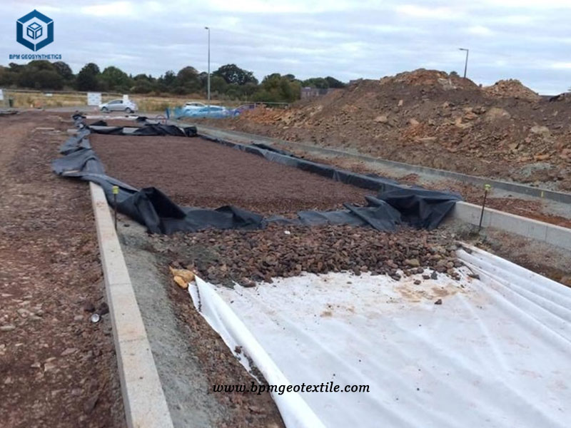 PP Geotextile Fabric for Landfill Project in Laos