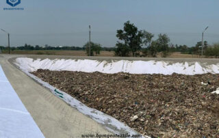 Geotextile and acGeomembrane for Landfill Project in Chile