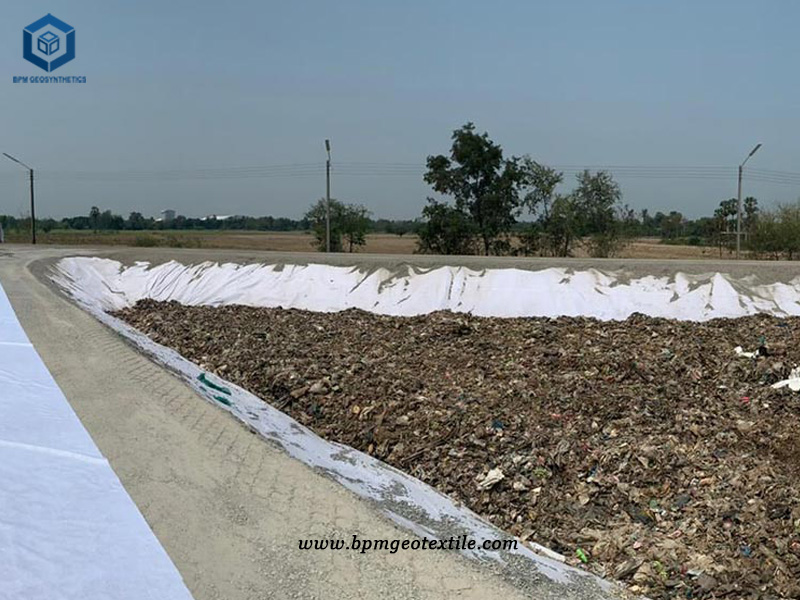 Geotextile and Geomembrane for Landfill Project in Chile