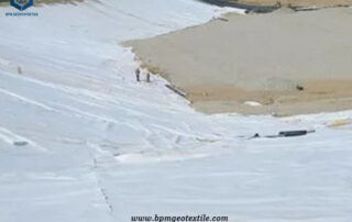 PP Geotextile Mat for Landfill Project in Jordan