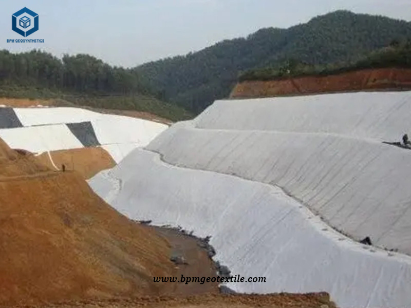 PP Geotextile Mat for Landfill Projects in Jordan