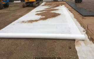 High Strength Non Woven Geotextile for Embankment Reinforcement Projects in Myanmar