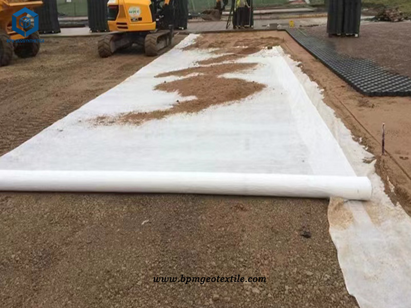 High Strength Non Woven Geotextile for Embankment Reinforcement Projects in Myanmar