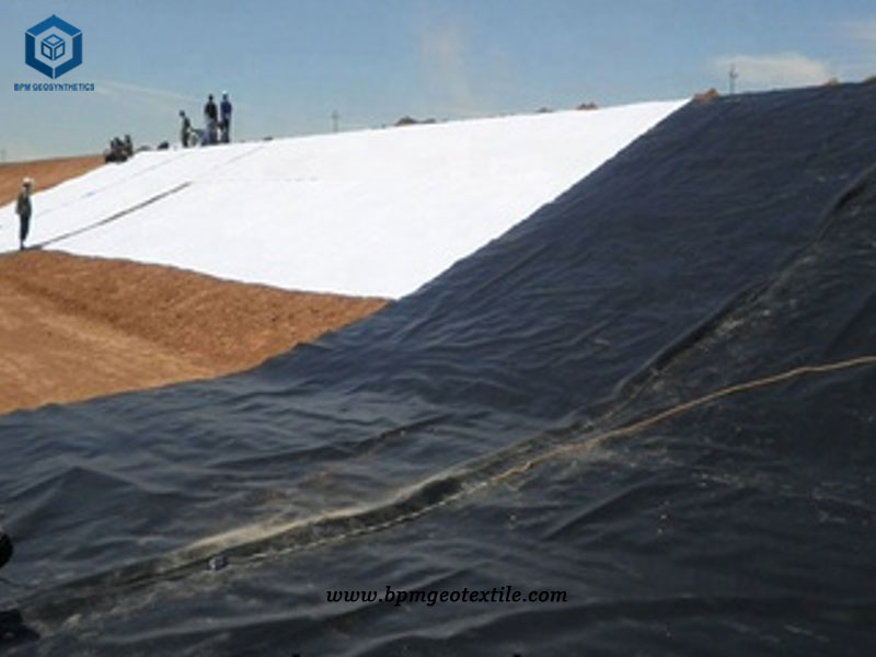 Non Woven Geotech Fabric for Landfill Project in Malaysia