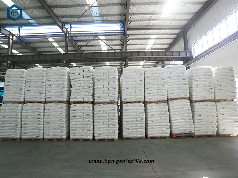automatic geotextile material