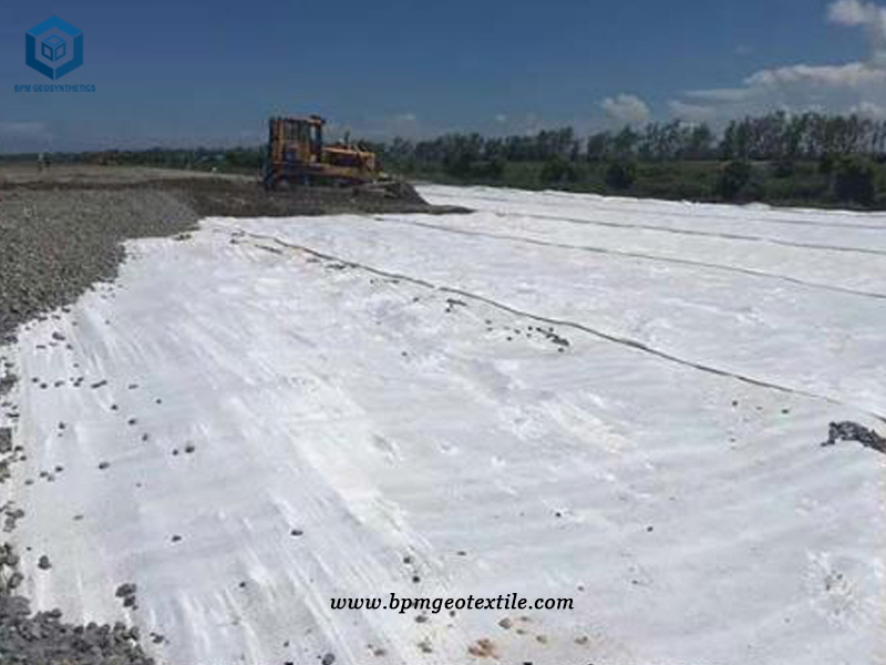 PET Woven Woven Road Fabric Solution for Xingliu Expressway Pavement Reconstruction in Guigang